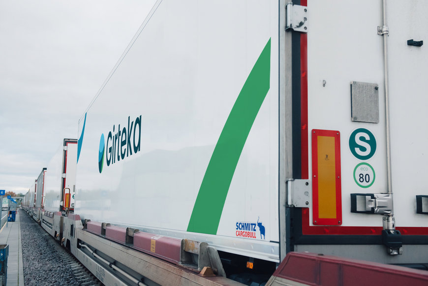 Girteka und CargoBeamer komplettieren 20‘000sten intermodalen Transport